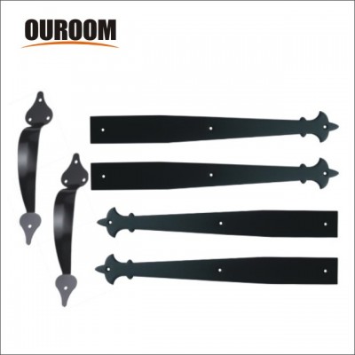 Ouroom/OEM Wholesale Products Customizable Decorative Garage Door Carriage House Hardware